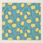 Orange Poppies Scarf<br><div class="desc">Poppy flowers, hand-painted in Photoshop, seamless pattern.</div>