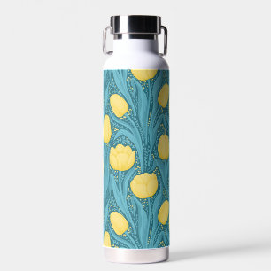 Orange Poppies Water Bottle