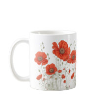 Orange Poppy Flowers