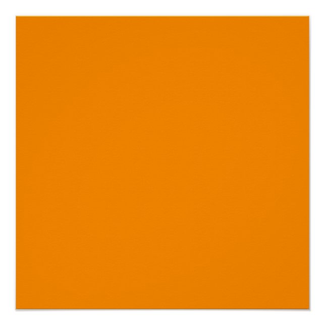 Orange Poster (Front)