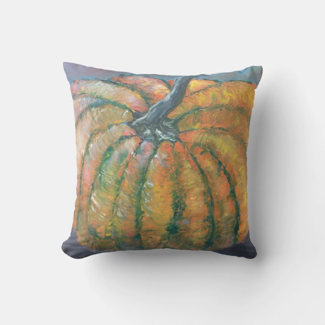 Orange Pumpkin Cushion (Front)