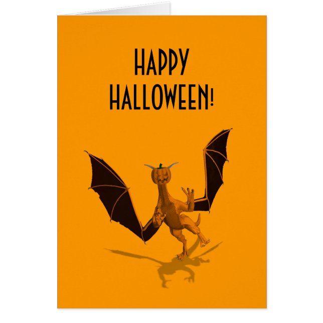 Orange Pumpkin Dragon (Front)