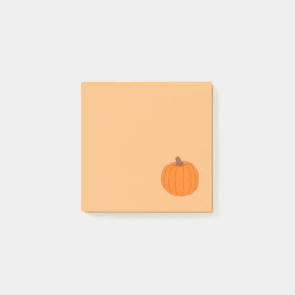 Orange Pumpkin Sticky Notes
