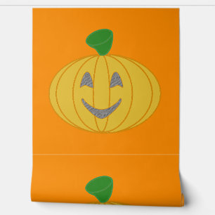 Orange Pumpkin Wallpaper