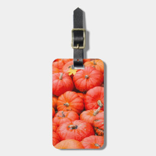 Orange pumpkins at market, Germany Luggage Tag