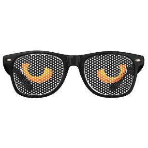 Orange Purim Eyes Retro Sunglasses