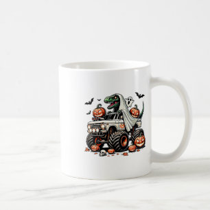 Orange Purple Boys Halloween Shirt Ghost Kids Spoo Coffee Mug