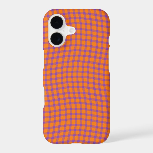 Orange Purple Stripes Seamless Pattern (Back)