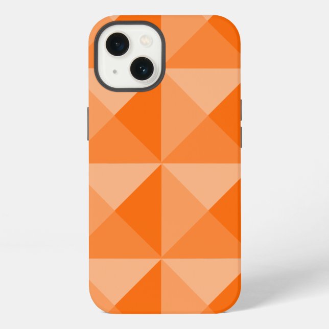 Orange Pyramids  iPhone Case (Back)