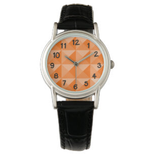 Orange Pyramids Watch