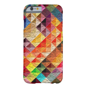 Orange Quilty Barely There iPhone 6 Case