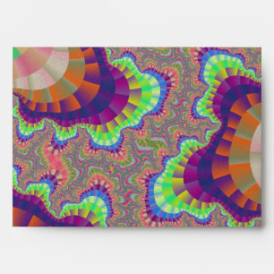 Orange Rainbow Gear Envelopes