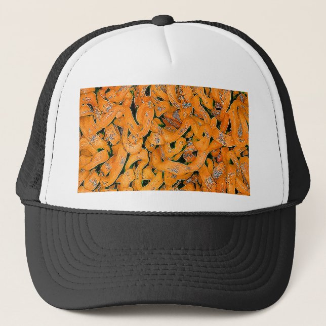 Orange Ramen Trucker Hat (Front)