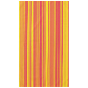 Orange Red Yellow Stripes Tablecloth