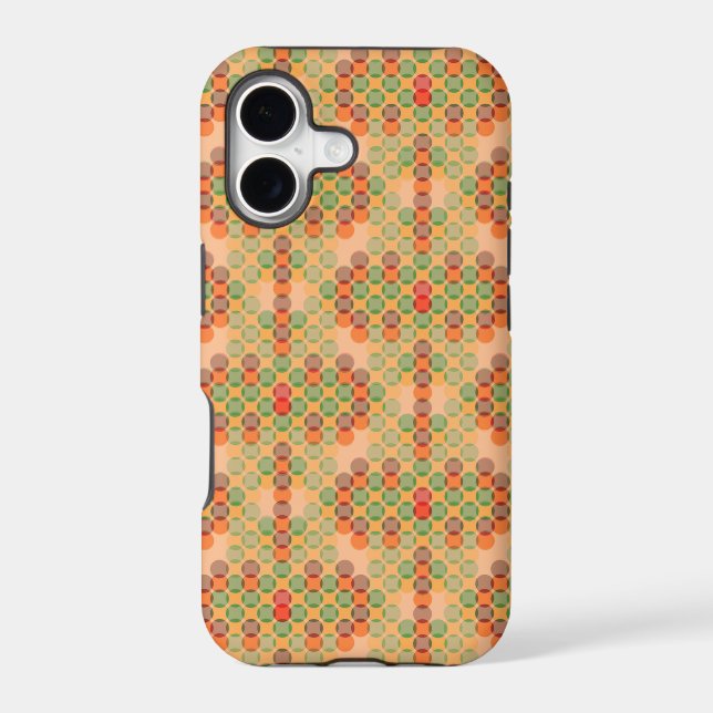 Orange retro pattern (Back)