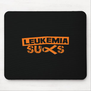 Orange Ribbon I Leukaemia Dad September Mouse Pad