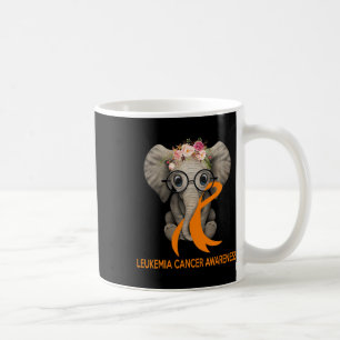 Orange Ribbon Leukaemia Cancer Awareness Month Coffee Mug