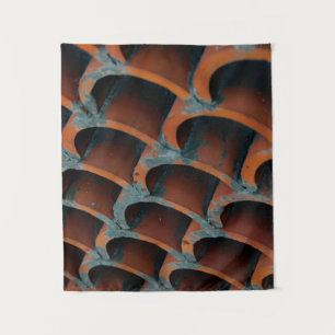 Orange roof tapestry