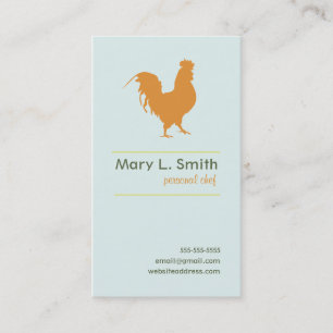 Orange Rooster Business Card