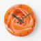Orange Rose flower Acrylic wall clock