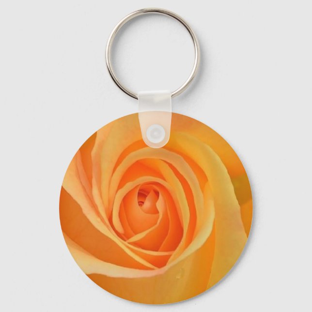 orange rose key ring (Front)
