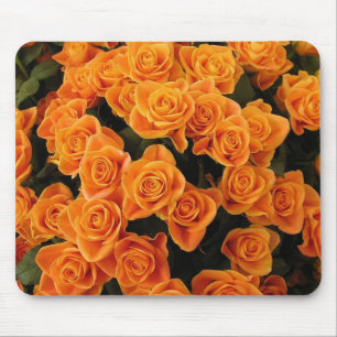 Orange Rose Mouse Pad