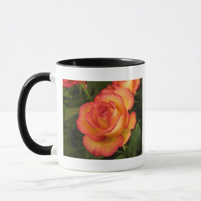 Orange Rose Mug (Left)