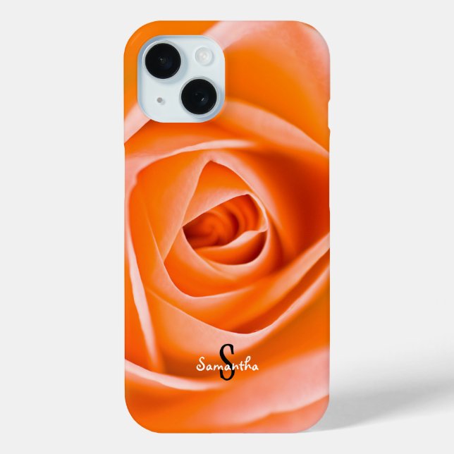 Orange Rose Phone case (Back)