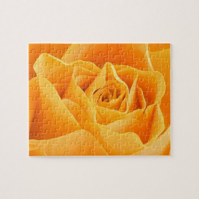 Orange Rose Puzzle (Horizontal)