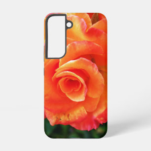Orange rose  samsung galaxy case