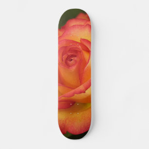 Orange Rose Skateboard