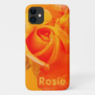 Orange Rose & Your Name Phone  iPhone 11 Case