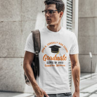 Orange Script Graduate Custom 2025 Graduation