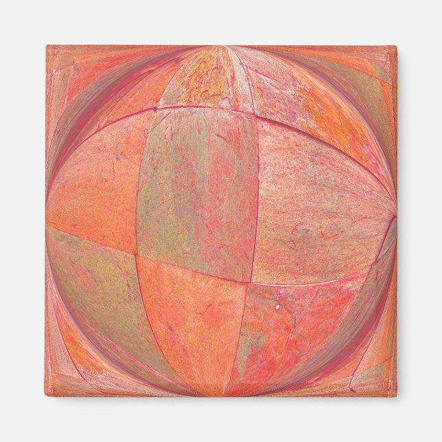 orange sherbert 2 magnet (Front)