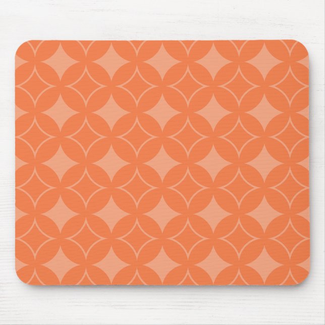 Orange shippo mouse pad (Front)