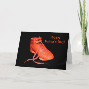 Orange Shoe Glad I'm Your Son? Father's Day Card