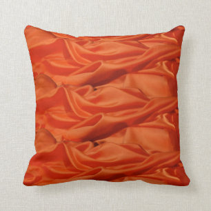 Orange Silk American MoJo Pillow