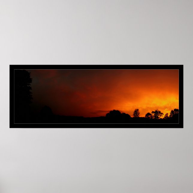 Orange Skies Poster (Front)