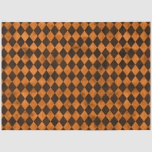 Orange Skulls and Sunflower Series Design 12 Tissue Paper