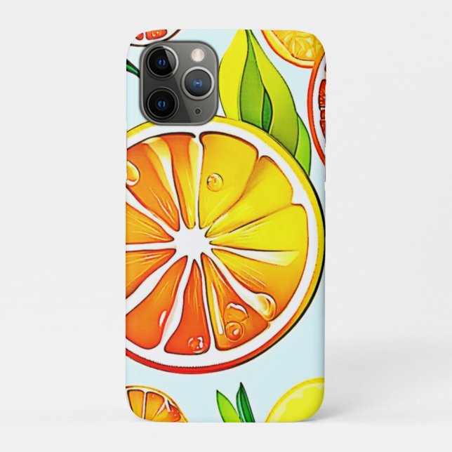 Orange Slice: Citrus Art Case-Mate iPhone Case (Back)