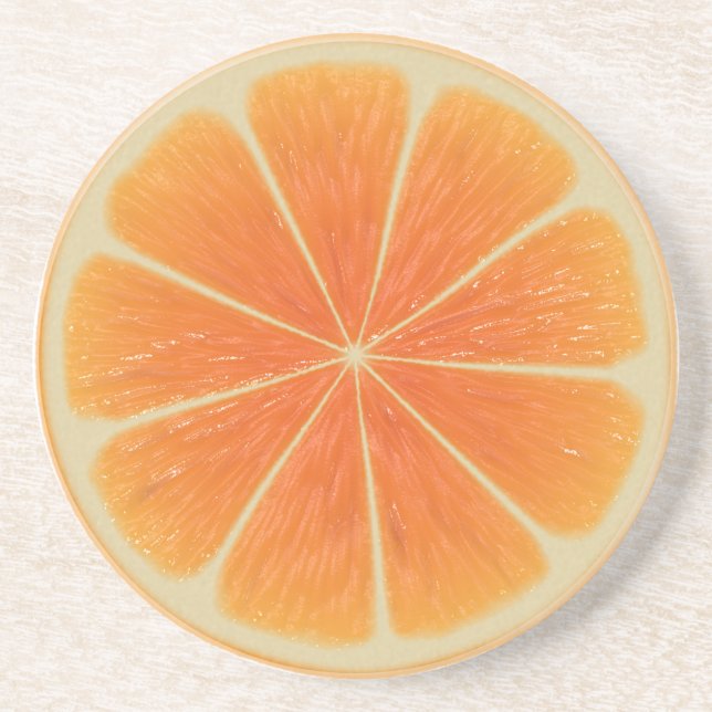 Orange Slice Coaster (Front)