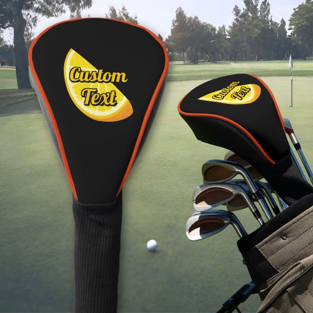 Orange Slice Golf Head Cover (Creator Uploaded)