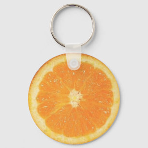 Orange Slice Keychain
