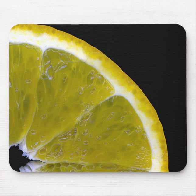 Orange slice mouse pad (Front)