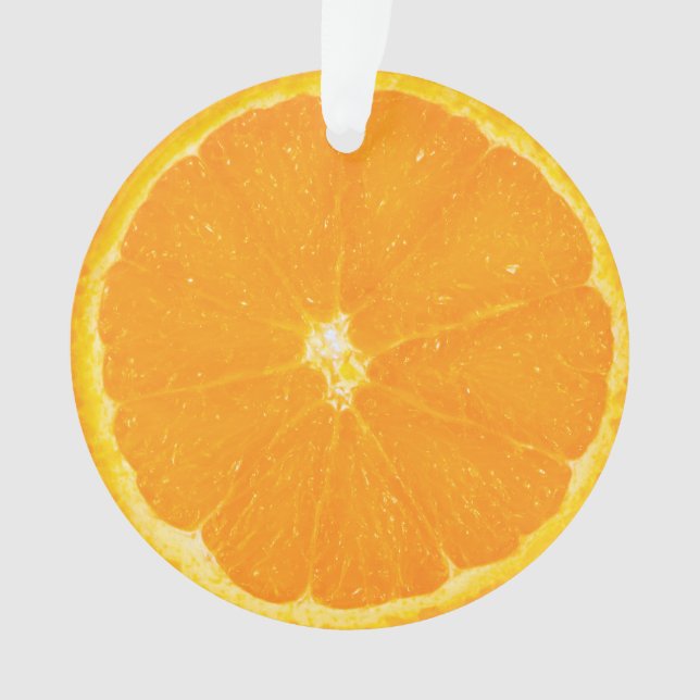 Orange Slice Ornament (Front)