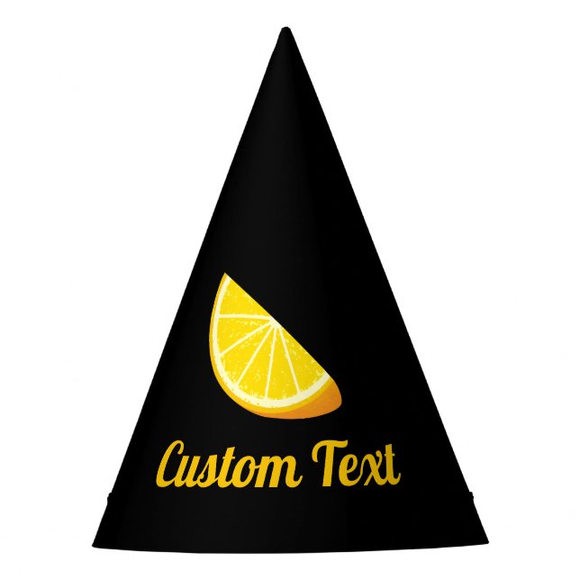 Orange Slice Party Hat (Front)