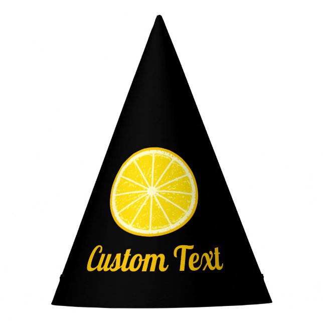 Orange Slice Party Hat (Front)