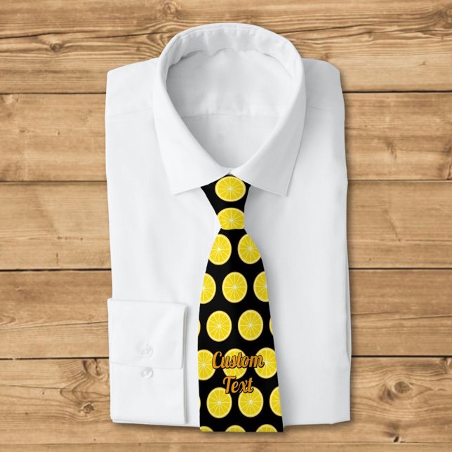 Orange Slice Pattern Tie (Creator Uploaded)
