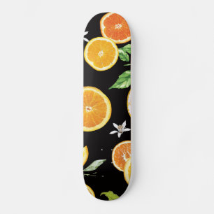 Orange slices 2 #pattern #trendy #style skateboard