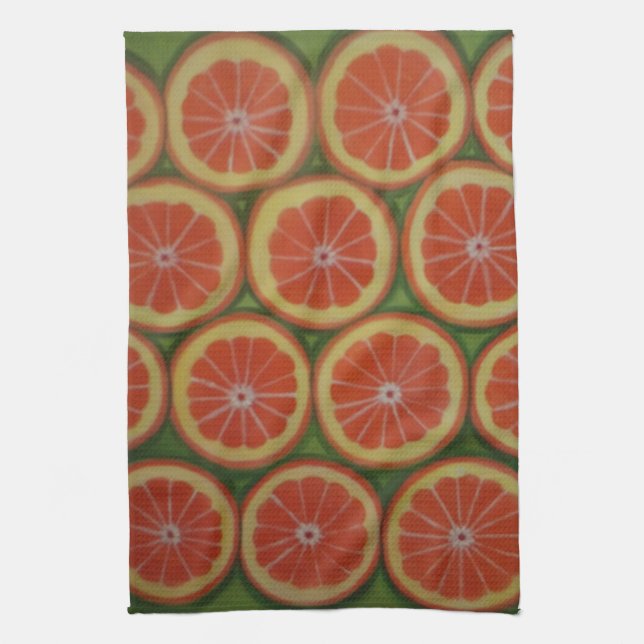 Orange Slices Kitchen Towels (Vertical)